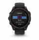 fēnix 8 – 47 mm, Solar, Sapphire Sapphire, Carbon grey DLC titanium with Black/pebble grey silicone band- 010-02906-11 - Garmin